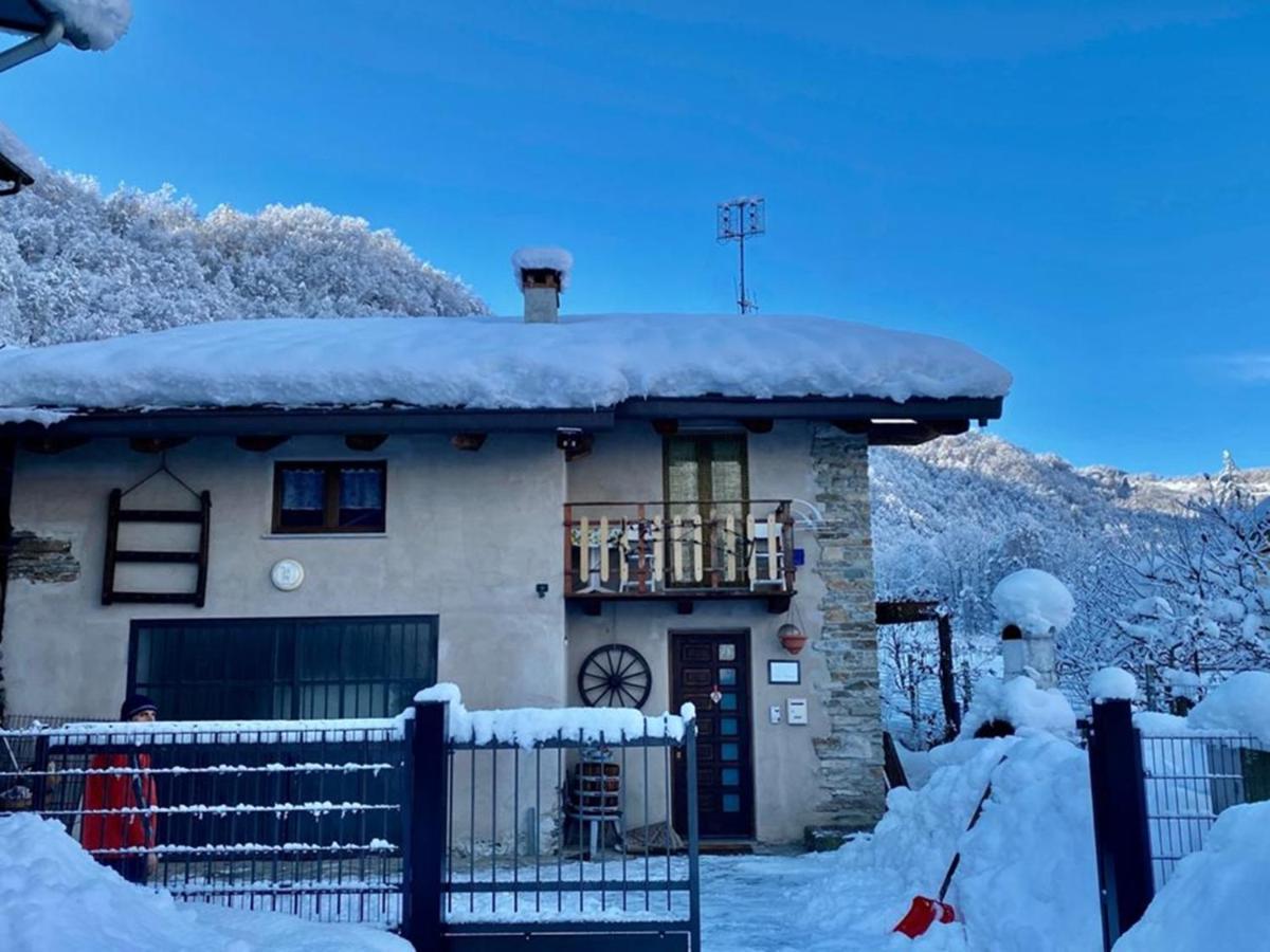 Villa Casa "La Fucina" Melle Esterno foto